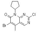 6-Bromo-2-chloro-8-cyclopentyl-5-methylpyrido[2,3-d]pyrimidin-7(8H)-one