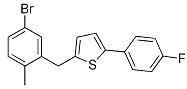 2-(2-甲基-5-溴苄基)-5-(4-氟苯)噻吩