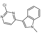 3-(2-chloropyrimidin-4-yl)-1-methylindole