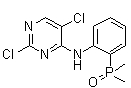 2,5-二氯-N-[2-(二甲基亚膦酰)苯基]-4-嘧啶胺