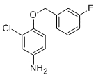 3-Chloro-4-(3-fluorobenzyloxy)aniline