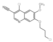 4-chloro-7-(3-chloropropoxy)-6-methoxyquinoline-3-carbonitrile