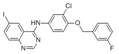 N-[3-Chloro-4-(3-fluorobenzyloxy)phenyl]-6-iodoquinazolin-4-amine