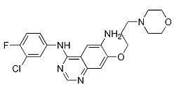 N4-(3-氯-4-氟苯基)-7-(3-吗啉丙氧基)喹唑啉-4,6-二胺