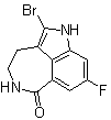 2-bromo-8-fluoro-4,5-dihydro-1H-azepino[5,4,3-cd]indol-6(3H)-one