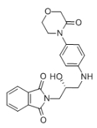 2-[(2R)-2-Hydroxy-3-[[4-(3-oxo-4-morpholinyl)-phenyl]amino]propyl]-1H-isoindole-1,3(2H)-dione