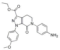 Ethyl 6-(4-aMinophenyl)-1-(4-Methoxyphenyl)-7-oxo-4,5,6,7-tetrahydro-1H-pyrazolo[3,4-c]pyridine-3-carboxylate