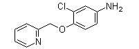 [3-氯-4-(吡啶-2-甲氧基)苯基]甲胺 