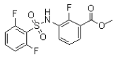 3-[[(2,6-二氟苯基)磺酰基]氨基]-2-氟苯甲酸甲酯