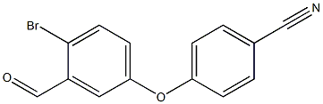 4-(4-溴-3-甲酰基苯氧基)苯甲腈