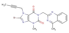 8-溴-7-(2-丁炔-1-基)-3,7-二氢-3-甲基-1-[(4-甲基-2-喹唑啉基)甲基]-1H-嘌呤-2,6-二酮