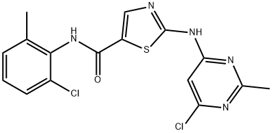 N-(2-氯-6-甲基苯基)-2-[(6-氯-2-甲基-4-嘧啶基)氨基]-5-噻唑甲酰胺