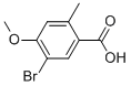 5-Bromo-4-methoxy-2-methylbenzoic acid