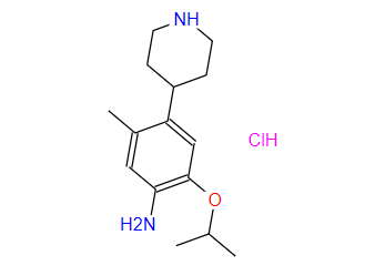 5-甲基-2-异丙氧基-4-(4-哌啶基)苯胺二盐酸盐