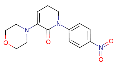 3-吗啉基-1-(4-硝基苯基)-5,6-二氢吡啶-2(1H)-酮