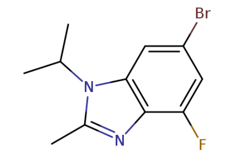 6-溴-4-氟-1-异丙基-2-甲基-1H-苯并[D]咪唑