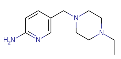 5-[(4-乙基哌嗪-1-基)甲基]吡啶-2-胺