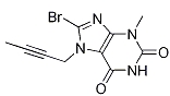 8-溴-7-(2-丁炔)-3-甲基黄嘌呤