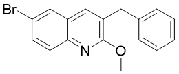 3-苄基-6-溴-2-甲氧基喹啉