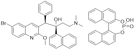 (3S,4R)-4-(6-溴-2-甲氧基喹啉-3-基)-3-羟基-N,N-二甲基-3-(萘-1-基)