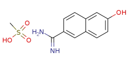 6-脒-2-萘酚甲磺酸盐