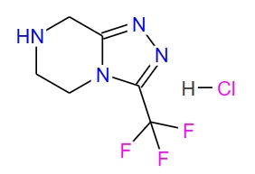 3-(三氟甲基)-5,6,7,8-四氢-[1,2,4]三唑并[4,3-a]吡嗪盐酸盐