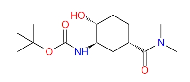 ((1R,2R,5S)-5-(二甲基氨基甲酰基)-2-羟基环己基)氨基甲酸叔丁酯