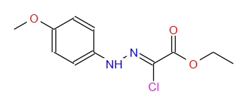 (2Z)-氯[(4-甲氧基苯基)亚肼基]乙酸乙酯
