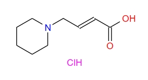 (2E)-4-(1-哌啶基)-2-丁烯酸盐酸盐 
