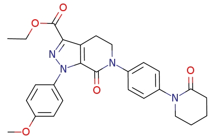 Ethyl 1-(4-methoxyphenyl)-7-oxo-6-[4-(2-oxopiperidin-1-yl)phenyl]-4,5,6,7-tetrahydro-1H-pyrazolo[3,4-c]pyridine-3-carboxylate