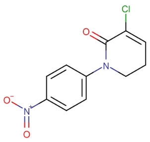 2(1H)-pyridine,3-chloro-5,6-dihydro-1-(4-nitrophenyl)