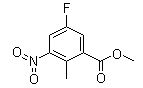 methyl 5-fluoro-2-methyl-3-nitro-benzoate