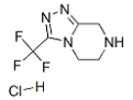 3-(Trifluoromethyl)-5,6,7,8-tetrahydro-[1,2,4]triazolo[4,3-a]pyrazine hydrochloride