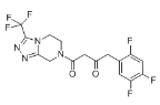 (2Z)-4-氧代-4-[3-(三氟甲基)-5,6-二氢-[1,2,4]三唑并[4,3-a]吡嗪-7-(8H)-基]-1-(2,4,5-三氟苯基)丁-2-酮