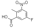  5-fluoro-2-methyl-3-nitrobenzoic acid
