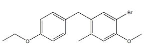 1-Bromo-5-(4-ethoxyphenylmethyl)-2-methoxy-4-methylbenzene