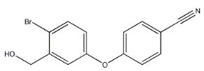 4-[4-溴-3-(羟基甲基)苯氧基]苯甲腈
